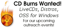 CD Burns Wanted!